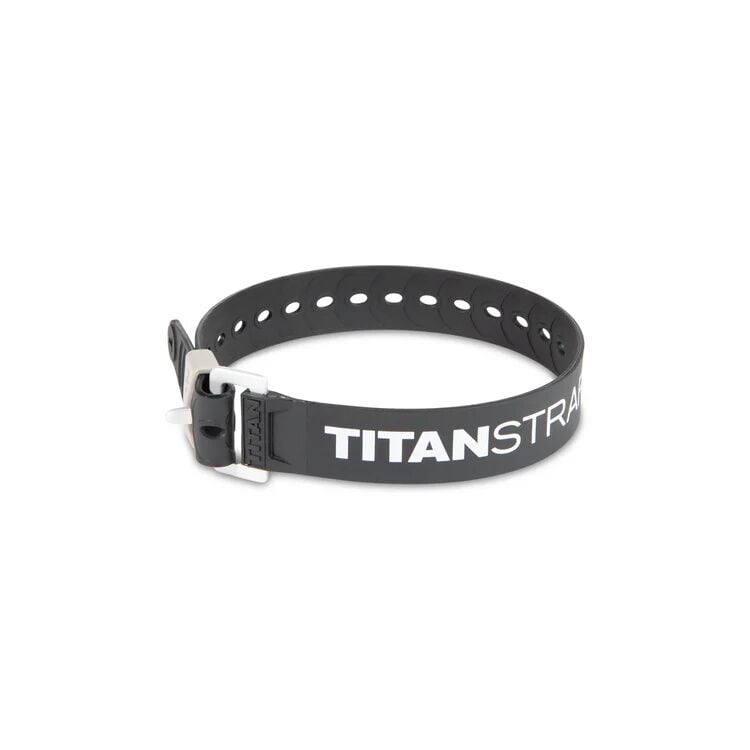 Titan Straps Black Industrial Strap, 20-In