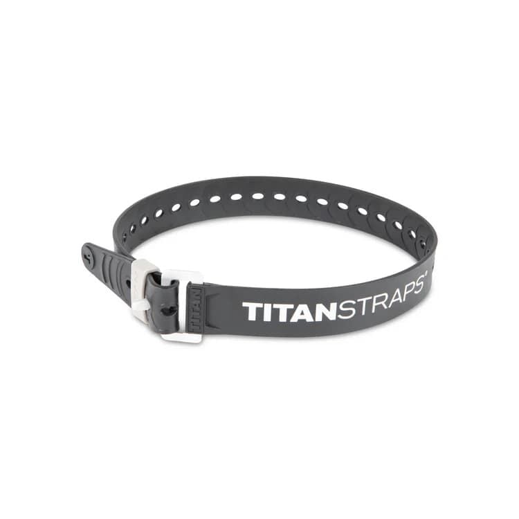 Titan Straps Black Industrial Strap, 25-In