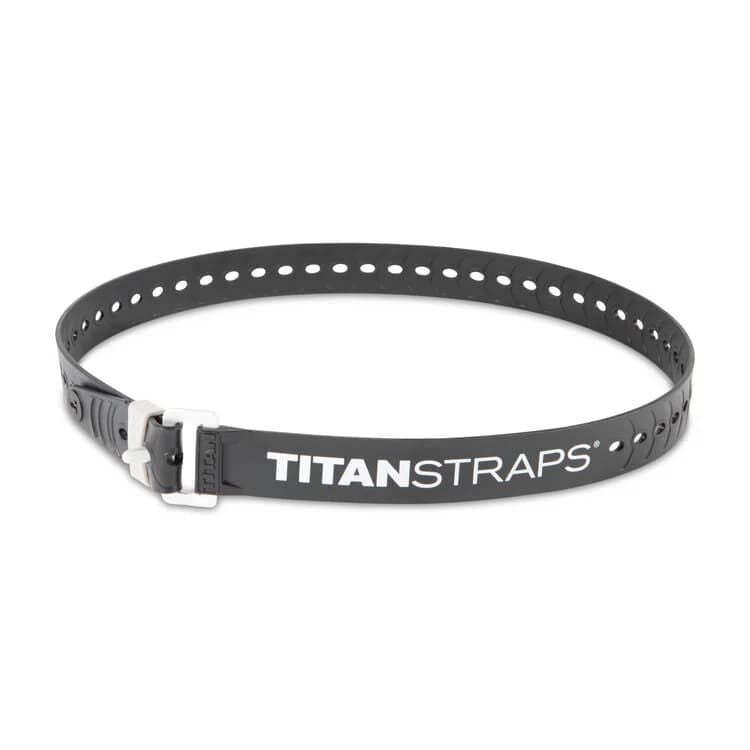Titan Straps Black Industrial Strap, 36-In
