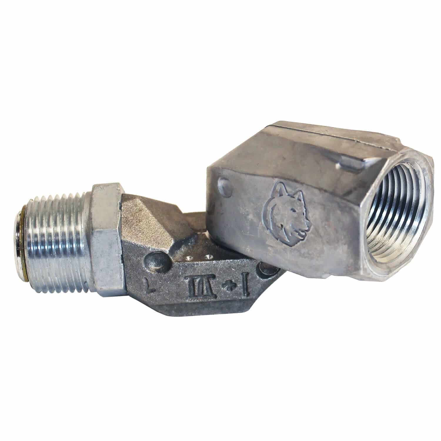 Husky Multi-Plane Pump Swivel, 3/4-In M NPT X 3/4-In FNPT