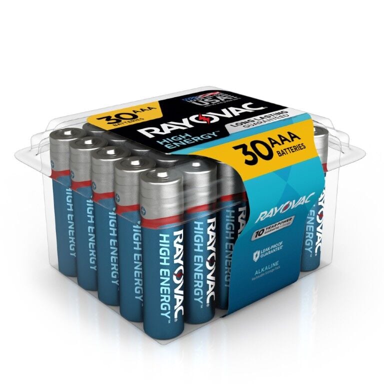 Rayovac AAA HIGH ENERGY Alkaline Batteries, 30-Pk