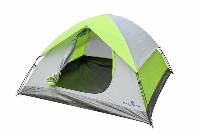 Black Sierra Dome Tent – 3 Person