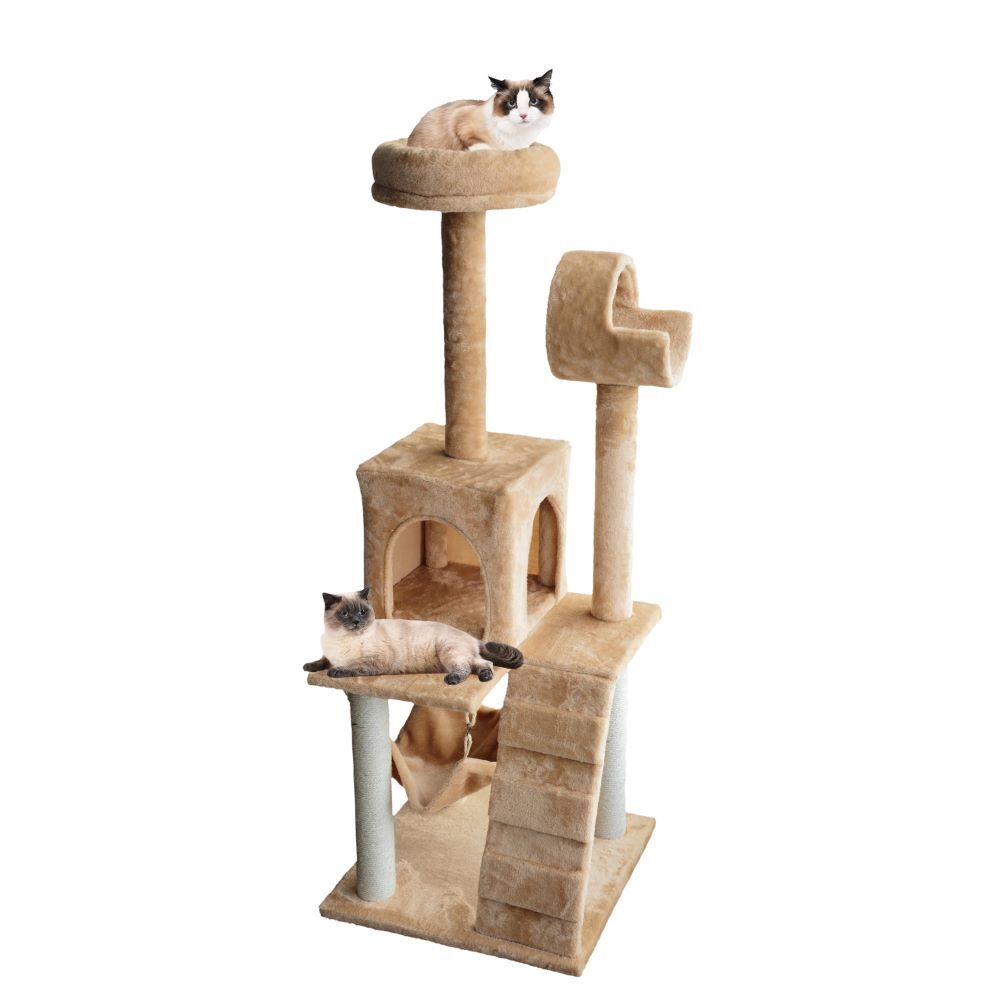 Main St. Pet Cat Scratching Condo, 52-In