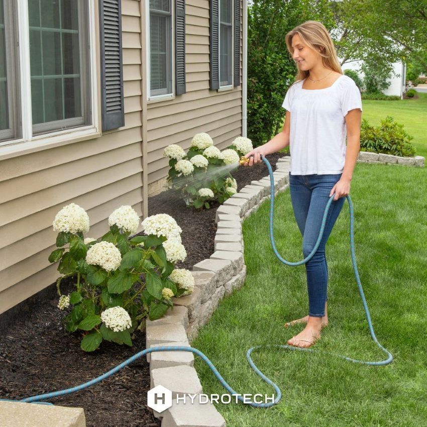 HydroTech Blue Standard Expandable Burst-Proof Hose, 5/8-In x 25-Ft