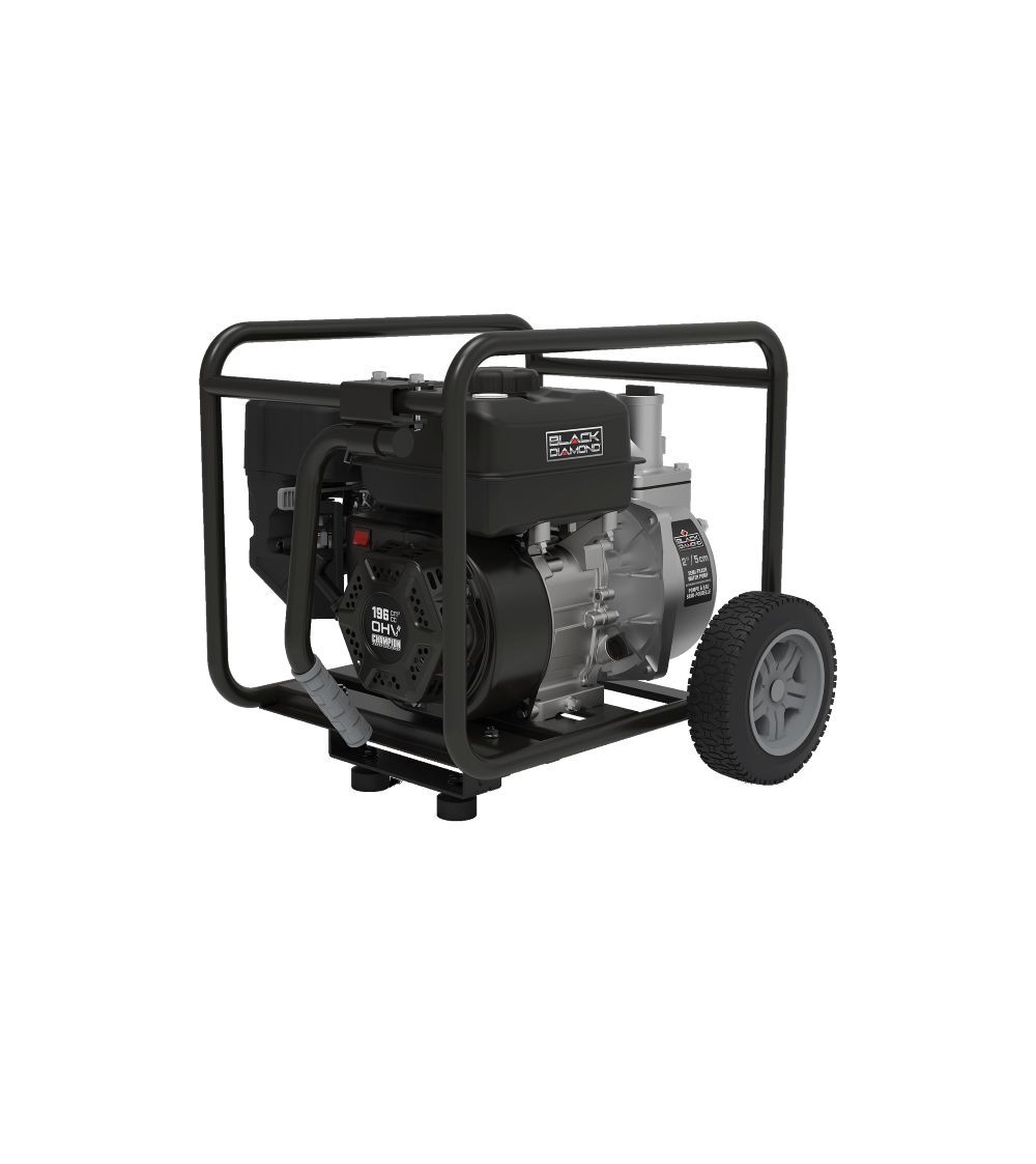Black Diamond 2-In Semi-Trash Water Transfer Pump