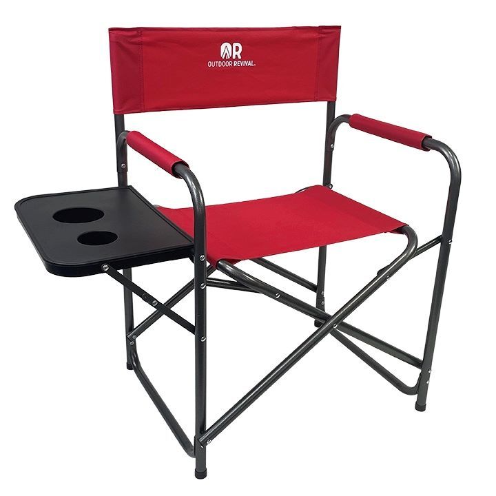 Outdoor Revival Red Everyday Director’s Chair
