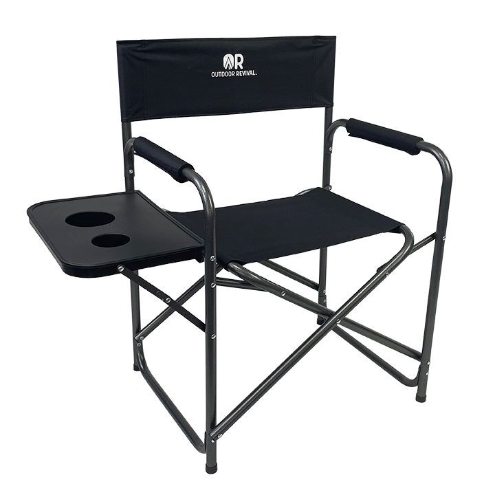 Outdoor Revival Black Everyday Director’s Chair