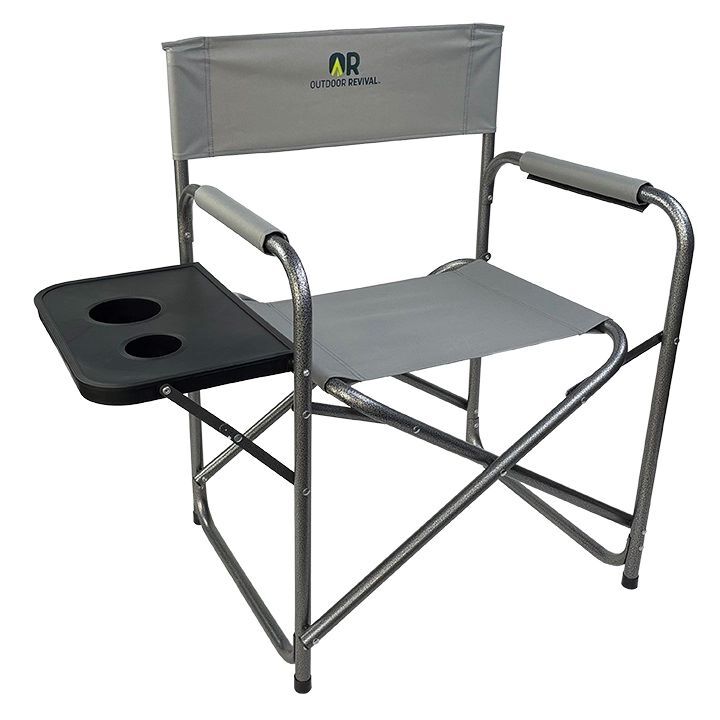 Outdoor Revival Gray Everyday Director’s Chair
