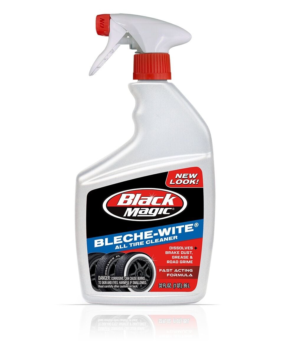 Black Magic Bleche-White Tire Cleaner, 32-Oz