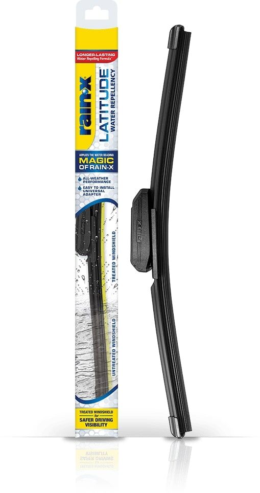 Rain‑X Latitude Water Repellency 2-n-1 Wiper Blades, 26-In