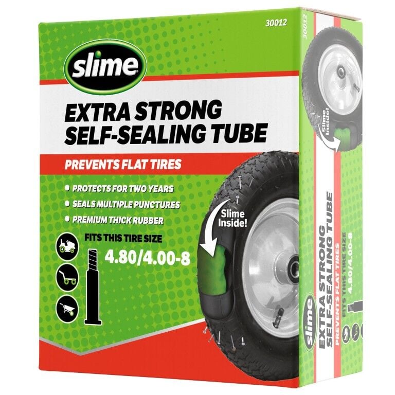 Slime Wheelbarrow Self-Sealing Inner Tube, 8-In