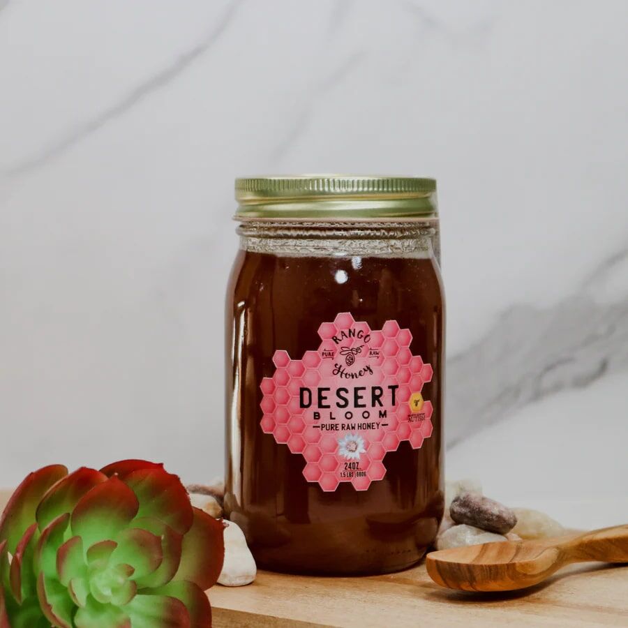 Rango Honey Desert Bloom Honey Jar, 12-Oz