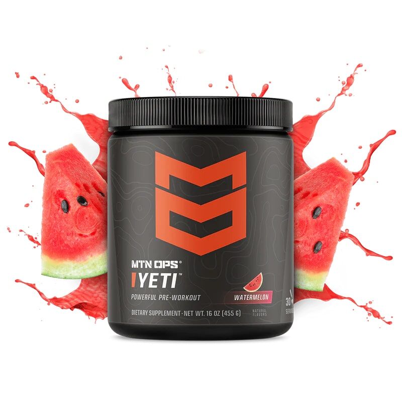 MTN OPS Yeti Supplement Watermelon Flavor, 30-Servings