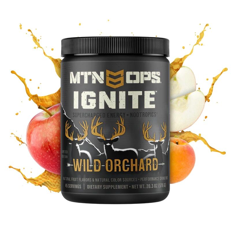 MTN OPS Ignite Supplement Wild Orchard Flavor, 20.3-Oz