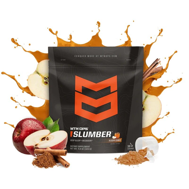 MTN OPS Slumber Supplement Sleepy Cider Flavor, 40-Servings