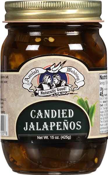 Amish Wedding Candied Jalapenos, 15-Oz