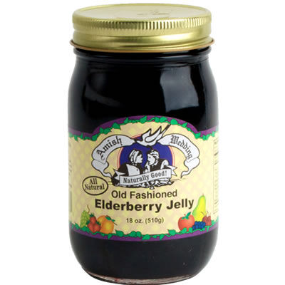 Amish Wedding Elderberry Jelly, 18-Oz