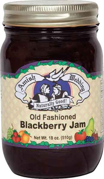 Amish Wedding Old Fashioned Blackberry Jam, 18-Oz