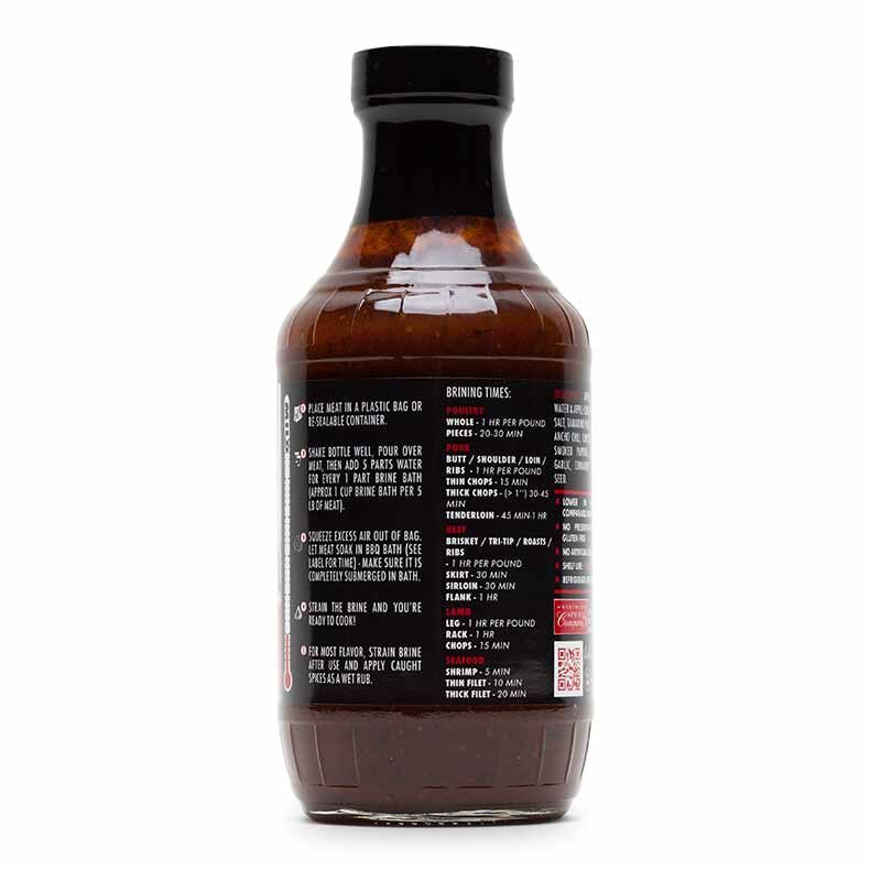 Sweetwater Spice Co. Ancho Y Chipotle Brisket Bath Brine, 16-Oz