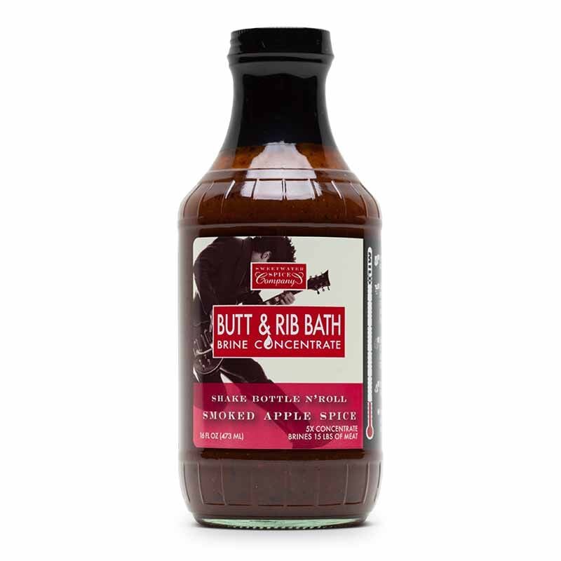Sweetwater Spice Co. Smoked Apple Spice Butt & Rib Bath Brine, 16-Oz