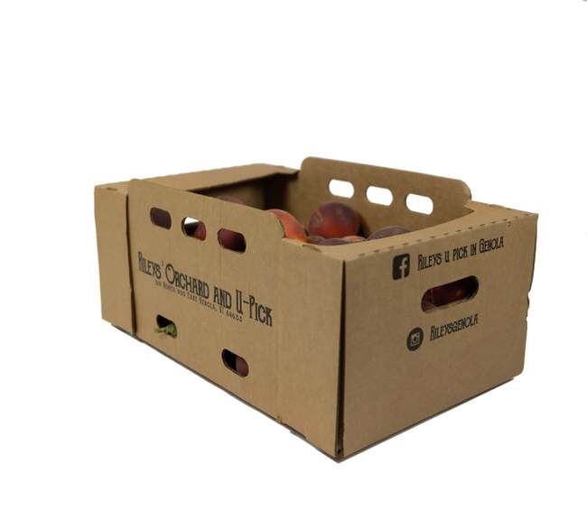 Rileys' Orchard Yellow Freestone Peaches, 20-Lbs