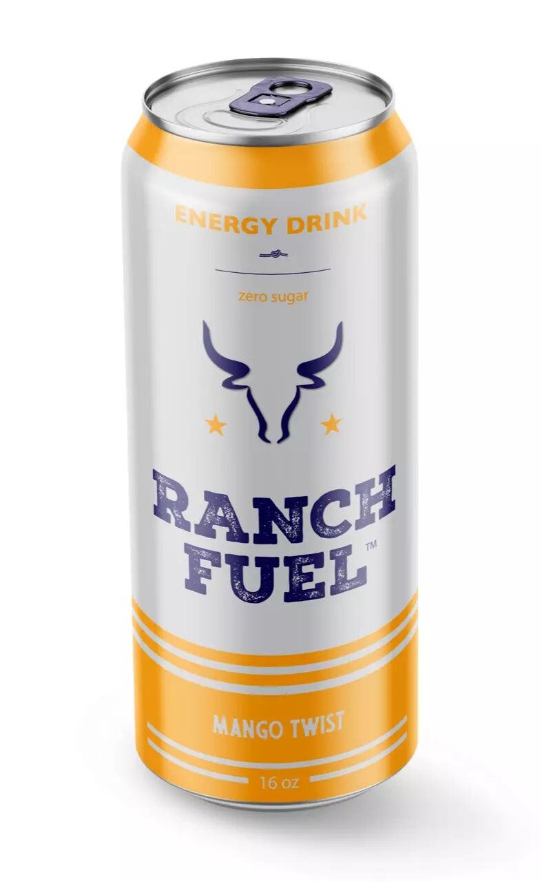 Ranch Fuel Mango Twist Energy Drink, 16-Oz