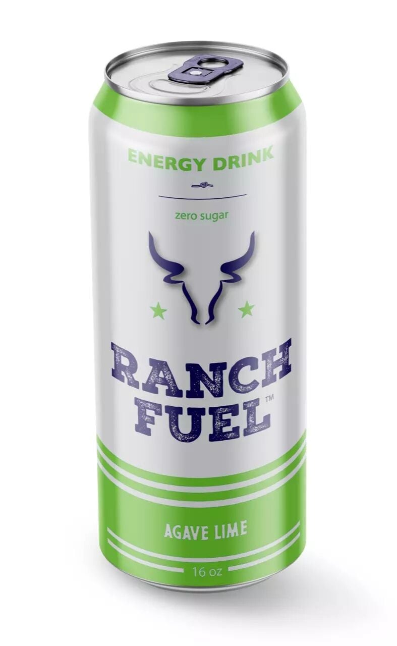 Ranch Fuel Energy Drink Agave Lime Flavor, 16-Oz
