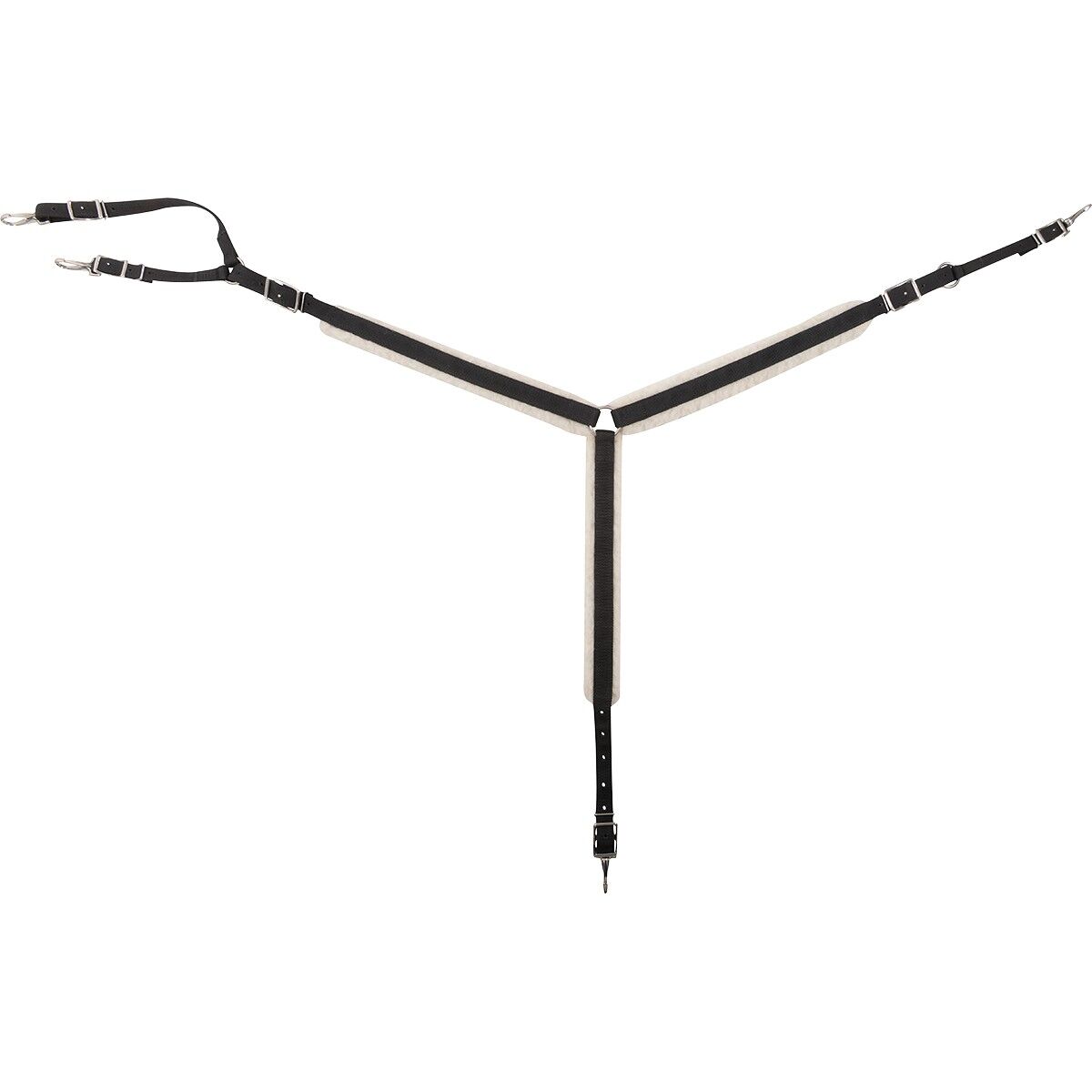 Cashel Soft Saddle Black Breastcollar, 1-In