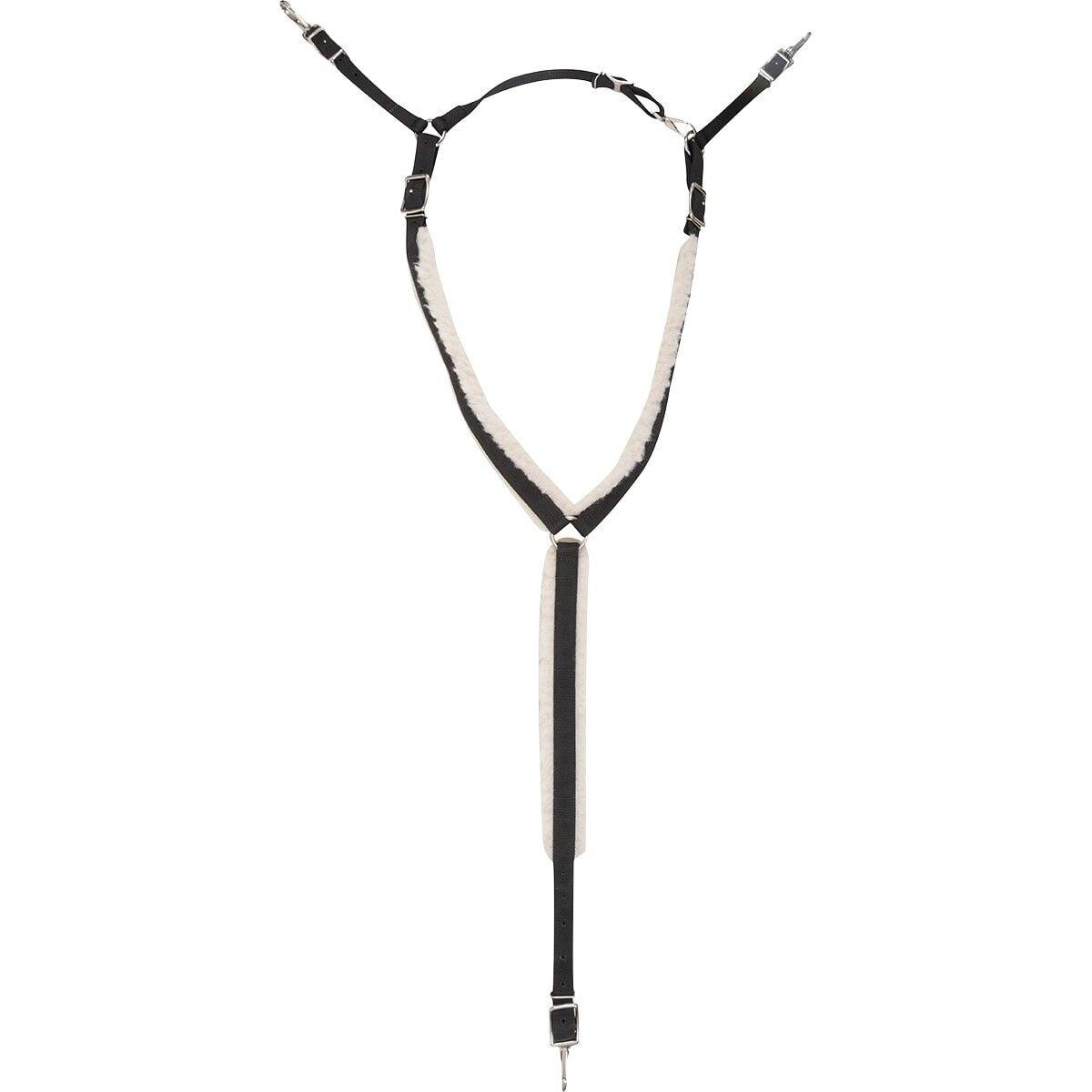Cashel Soft Saddle Black Breastcollar, 1-In