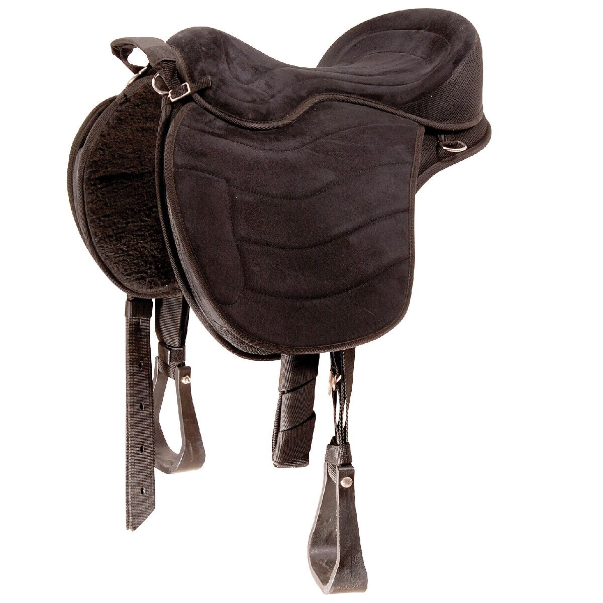 Cashel Medium Black Soft Saddle