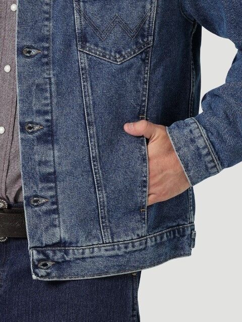 Wrangler Men's Cowboy Cut Unlined Denim Jacket