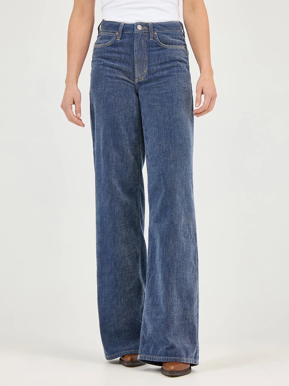 Wrangler Women's Retro Bailey High Rise Airy Wide Leg Jean
