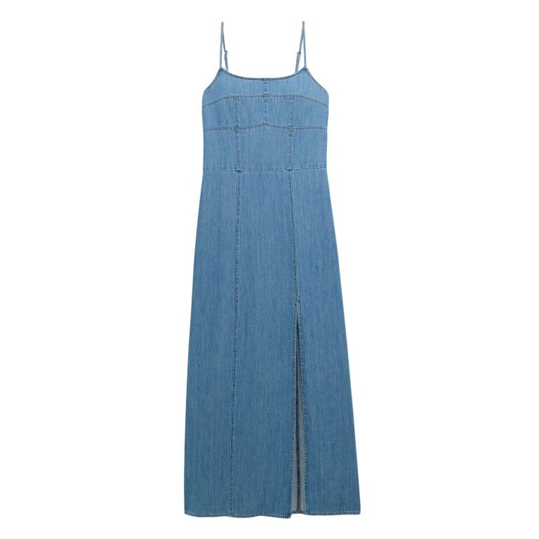 Wrangler Women's Retro Punchy Maxi Denim Dress