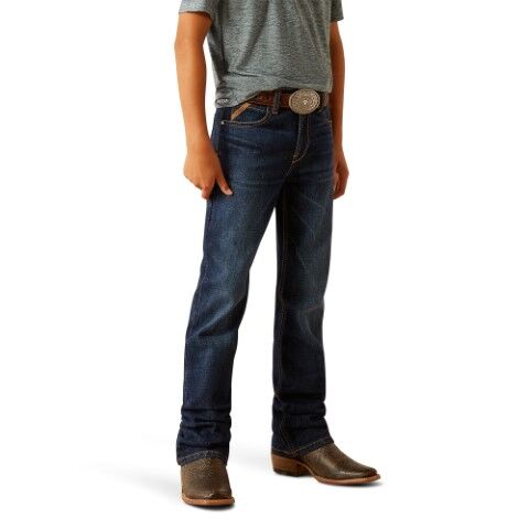 Ariat Boy's B4 Relaxed Rolland Bootcut Jean