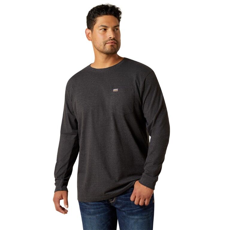 Ariat Men's Rebar Cotton Strong Standard Pocket T-Shirt