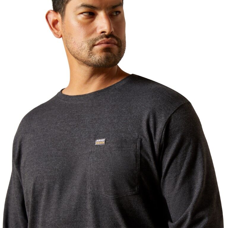 Ariat Men's Rebar Cotton Strong Standard Pocket T-Shirt