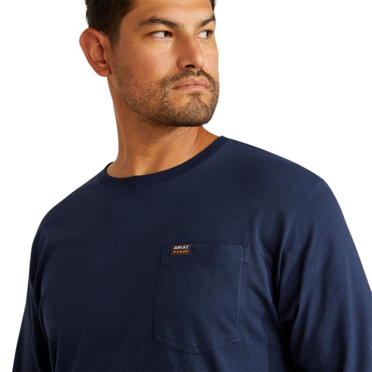 Ariat Men's Rebar Cotton Strong Standard Pocket T-Shirt