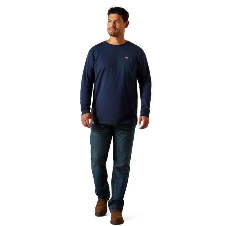 Ariat Men's Rebar Cotton Strong Standard Pocket T-Shirt