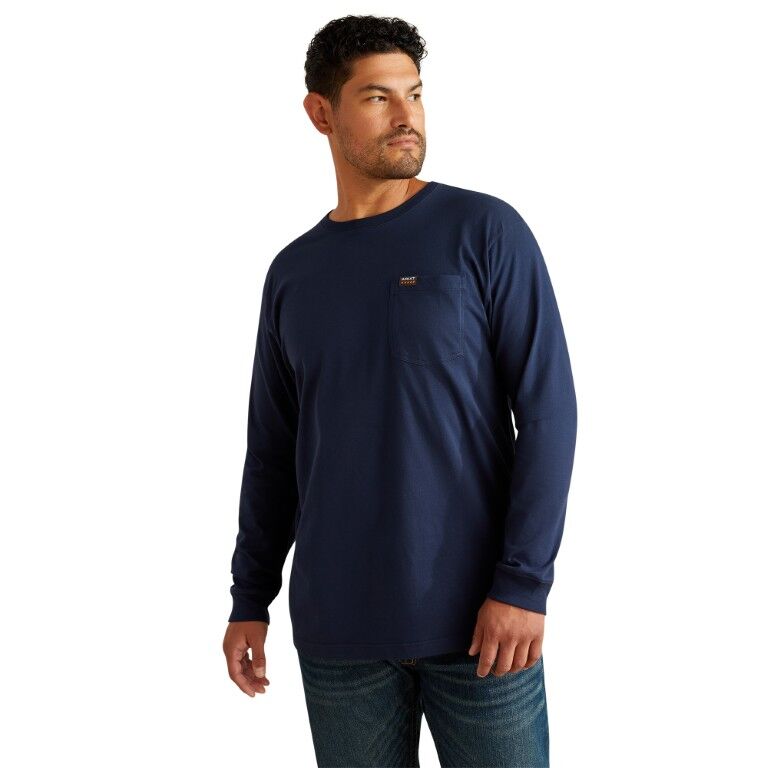 Ariat Men's Rebar Cotton Strong Standard Pocket T-Shirt