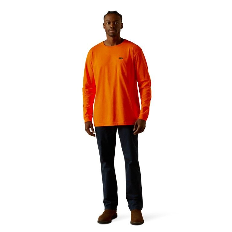 Ariat Men's Rebar Cotton Strong Standard Pocket T-Shirt