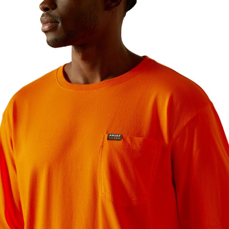 Ariat Men's Rebar Cotton Strong Standard Pocket T-Shirt