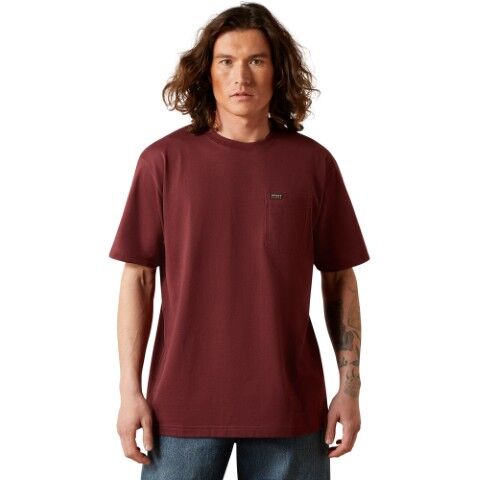 Ariat Men's Rebar Cotton Strong Standard Pocket T-Shirt