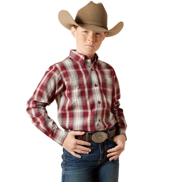Ariat Boy's Pro Series Tillman Classic Fit Shirt
