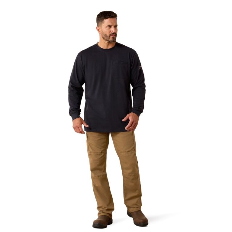 Ariat Men's FR Air Skull Long Sleeve T-Shirt