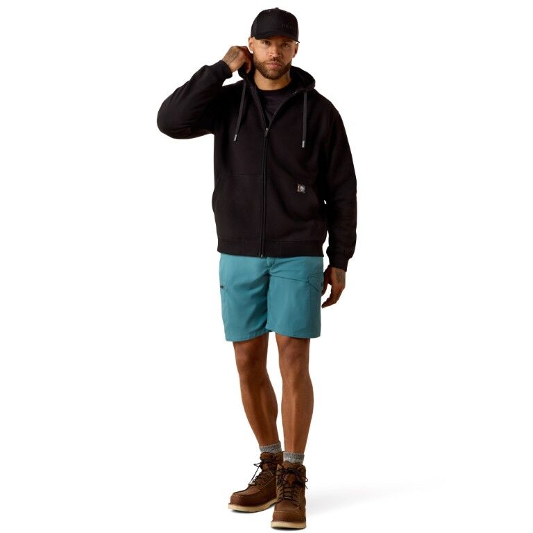 Ariat Men's Lightweight Label Full Zip Hoodie