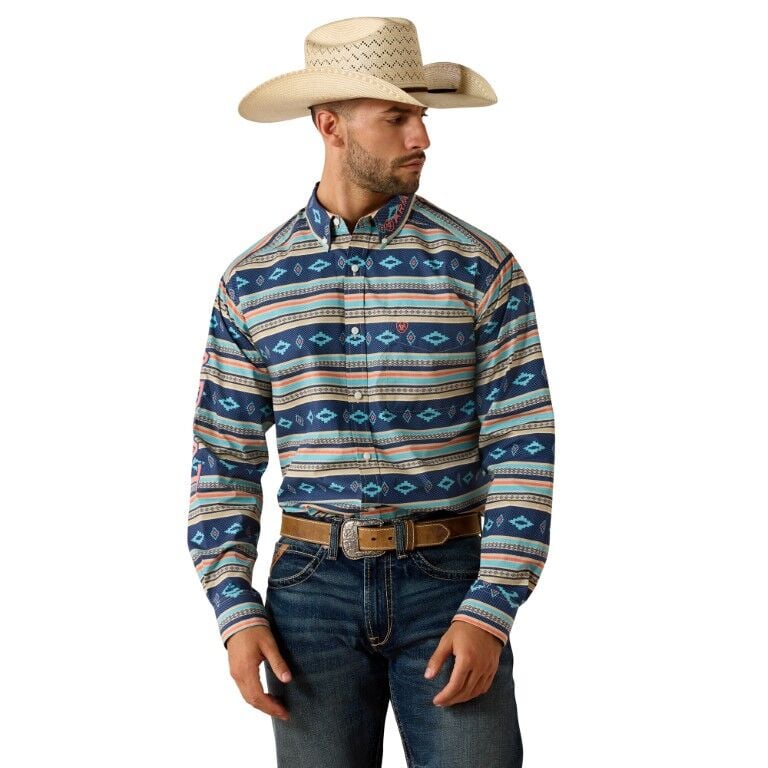 Ariat Men's Team Jet Classic Long Sleeve Shirt