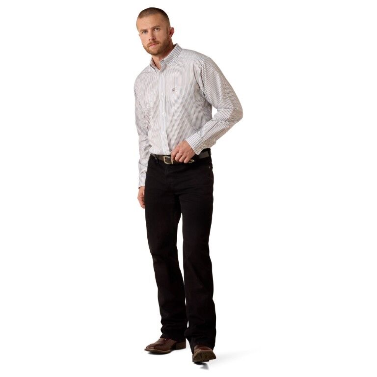 Ariat Men's Wrinkle Free Dust Storm Cory Classic Long Sleeve Shirt