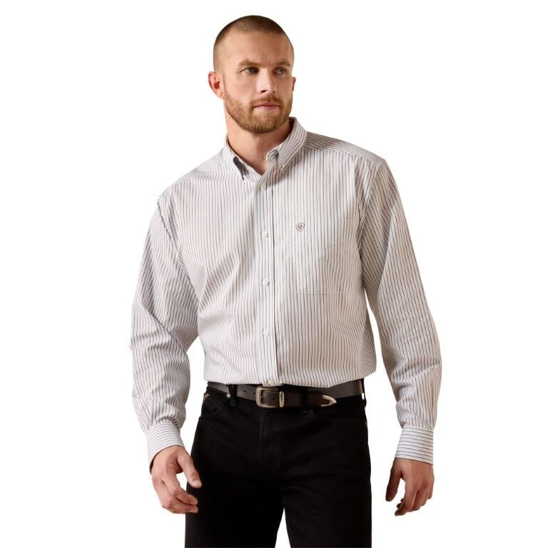 Ariat Men's Wrinkle Free Dust Storm Cory Classic Long Sleeve Shirt