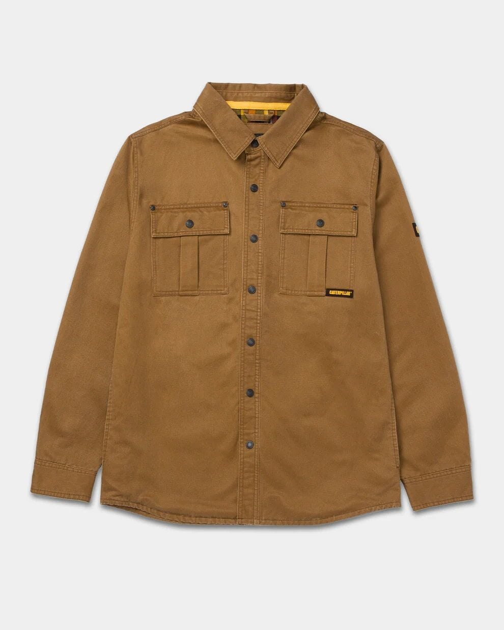 CAT Men's Waxed Cotton Shirt Jacket