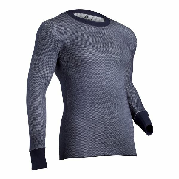 Indera Mills Men's Dual Face Top in Navy